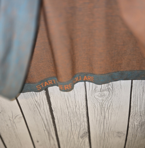 Lululemon Metal Vent Short Sleeve Tee Shirt Green W/ Orange Dots Men’s Size Lg - Picture 7 of 7